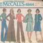 McCALL'S PATTERN 4844 SIZE 16 MISSES' SHIRT JACKET SKIRT TOP PANTS