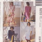 McCALL'S PATTERN 5233 SIZES 16/18/20 MISSES' 1 OR 2 PIECE DRESS UNCUT McCALL'S PATTERN 5233 SIZES 16/18/20 MISSES' 1 OR 2 PIECE DRESS UNCUT