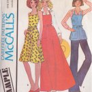 McCall's PATTERN  dated 1975 SIZE PETITE & SM Misses’ Butcher Apron