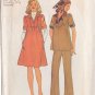 SIMPLICITY VTG 1975 PTRN 7153 SZ 6/8 MISSES' MATERNITY DRESS OR TOP PANTS SCARF FF
