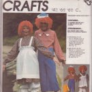 McCALL'S PATTERN 2625 SIZE MD ADULT’S RAGGEDY ANN & ANDY COSTUME