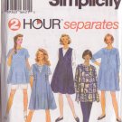 SIMPLICITY PATTERN 9342 SIZE XS/SM/MD MISSES' MATERNITY TOP DRESS PANTS SHORTS