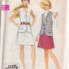 SIMPLICITY PATTERN 8277 SIZE 16 MISSES' JIFFY VEST & 1 PIECE SKIRT UNCUT SIMPLICITY PATTERN 8277 SIZE 16 MISSES' JIFFY VEST & 1 PIECE SKIRT UNCUT