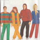 SIMPLICITY PATTERN 9788 SIZE XXS-XL PANTS TOP W/HOOD CARDIGAN UNCUT