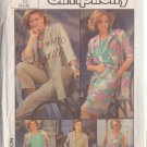 SIMPLICITY VTG 1985 PATTERN 7312 SIZE 6-8 MISSES' JACKET DRESS SKIRT TOP PANTS