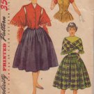SIMPLICITY PATTERN 4392 SIZE 12 GIRLS’ WESKIT, SKIRT AND STOLE