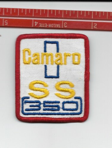 CAMERO  SS 350 3" X 2 1/2" PATCH SEW ON