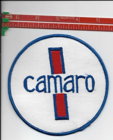 CAMARO PATCH  5"  SEW ON