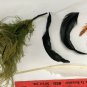VINTAGE LADIES' MILLENRY HAT FEATHER DECORATIONS 6 PIECES #4