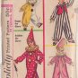 SIMPLICITY VINTAGE PATTERN 6198 SIZE 8/10 CHILD'S CLOWN COSTUMES 4 LOOKS