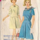 SIMPLICITY VINTAGE 1965 PATTERN 6267 SIZE 14 MISSES' 1 PIECE DRESS