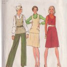 SIMPLICITY 1974 VINTAGE PATTERN 6467 SZ 18 JUMPER TOP SKIRT PANTS