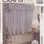 McCALL'S VINTAGE PATTERN 2861 WINDOW DRESSING OR CURTAINS