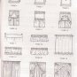 McCALL'S VINTAGE PATTERN 2861 WINDOW DRESSING OR CURTAINS