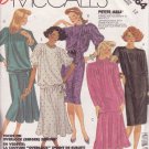 McCALL'S PATTERN 3264 SIZE 12 MISSES' DRESS, TOP, SKIRT, SCARF