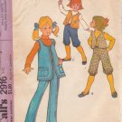 McCALL'S PATTERN 2916 SIZE 2 GIRL'S VEST 2 LENGTHS, PANTS AND KNICKERS