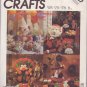 McCALL'S PATTERN 3367 DATED 1987 FOR HOLIDAY TABLE DECORATION #2