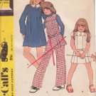 McCALL'S PATTERN 3426 SIZE 8 DRESS OR JUMPER, TOP, PANTS UNCUT