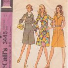 McCALL'S PATTERN 3445 SIZE 14 MISSES' DRESS IN 3 VARIATIONS
