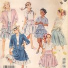 McCALL'S PATTERN 3203 SZ 12 GIRLS' SHIRT JCKT SHIRT TOP SKIRT PETTICOAT