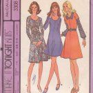 McCALL'S PATTERN 3308 SZ 14 MISSES' DRESS OR JUMPER