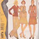 McCALL'S PATTERN 3811 SIZE 16 1/2 MISSES' JACKET, SKIRT, PANTS, BLOUSE, VEST UNCUT McCALL'S PATTERN 3811 SIZE 16 1/2 MISSES' JACKET, SKIRT, PANTS, BLOUSE, VEST UNCUT