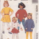 McCALL'S PATTERN 4429 SIZES 3,4,5 GIRLS' TOPS, SKIRT AND PANTS UNCUT McCALL'S PATTERN 4429 SIZES 3,4,5 GIRLS' TOPS, SKIRT AND PANTS UNCUT