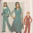 SIMPLICITY 8155 PATTERN SIZE 10 MISSES' PANTS SKIRT BLAZER VEST