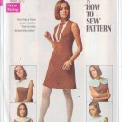 SIMPLICITY PATTERN 8060 SZ 10 MISSES' DRESS W/DETACHABLE COLLARS UNCUT