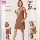 SIMPLICITY PATTERN 8060 SZ 14 MISSES' DRESS W/DETACHABLE COLLARS UNCUT #2