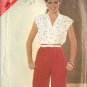 BUTTERICK PATTERN 5157 SIZE 14/16/18 MISSES' BLOUSE & SHORTS