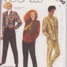 McCALL'S PATTERN 2250 SIZE 12 MISSES' SHIRT, VEST, PANTS