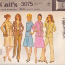 McCALL'S PATTERN 3075 SIZE 18 1/2 MISSES' JACKET PANTS SKIRT TOP UNCUT McCALL'S PATTERN 3075 SIZE 18 1/2 MISSES' JACKET PANTS SKIRT TOP UNCUT