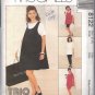 McCALL'S PATTRN 8122 SM MISSES' MATERNITY DRESS,TOP,PULLON SKIRT,PANTS,SHORTS
