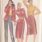 BUTTERICK 3357 PATTERN MISSES' JACKET, BLOUSE, SKIRT AND PANTS IN SIZES 6-8