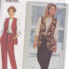 BUTTERICK 3159 PATTERN MISSES' VEST TOP PANTS SIZE 12