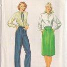 BUTTERICK PATTERN 3388 SIZE 14 MISSES' PANTS AND SKIRT