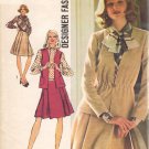 SIMPLICITY VINTAGE PATTERN 5730 SIZE 12 MISSES' CARDIGAN, VEST, DRESS SIMPLICITY VINTAGE PATTERN 5730 SIZE 12 MISSES' CARDIGAN, VEST, DRESS