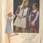 SIMPLICITY 6566 SZ 12 GIRL'S BASIC JUMPER PATTERN DATED 1974