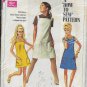 SIMPLICITY PATTERN 7497 SIZE 9/10 YOUNG JR/TEEN SUNDRESS JUMPER BLOUSE