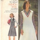 Simplicity 6629 size 14 dated 1974,Misses'Jumper in two styles