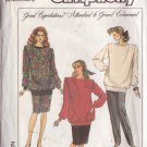 SIMPLICITY PATTERN 8756 SZ PT MISSES' MATERNITY TOP PANTS SKIRT