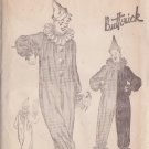 VINTAGE BUTTERICK PATTERN 1694 CHILD'S' CLOWN SUIT IN 2 VARIATIONS SIZE 6-8