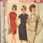 SIMPLICITY VINTAGE PATTERN 5709 SIZE 16 MISSES' 2 PIECE DRESS 2 STYLES