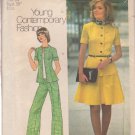 Simplicity pattern 6791 sz 14 Misses' short 2 piece dress, top, pants UNCUT #1