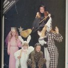 BUTTERICK PATTERN B 3372 SZ S/M/L CHLD CSTUMES CLOWN WITCH PRINCESS RABBIT CAT