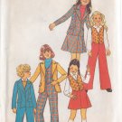 Simplicity 7606 dated 1976 size 7 child's unlined jacket, vest, pants, skirt UNCUT #2