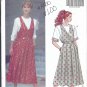 BUTTERICK PATTERN 5693 SIZES 6-8-10 MISSES' MOCK WRAP FRONT JUMPER & TOP
