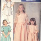 BUTTERICK PATTERN 5962 SIZE 12 GIRL'S DRESS IN 3 VARIATIONS