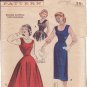 BUTTERICK VINTAGE PATTERN 6065 SIZE 14 MISSES' DRESS OR JUMPER 2 VARIATIONS